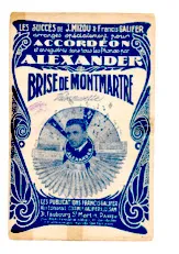 télécharger la partition d'accordéon BRISE DE MONTMARTRE au format PDF