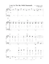 descargar la partitura para acordeón Lucy in the sky with diamonds en formato PDF