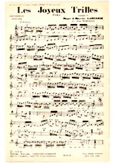 scarica la spartito per fisarmonica Les Joyeux Trilles in formato PDF