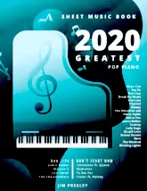 télécharger la partition d'accordéon Sheet Music Book   2020 Greatest /  Pop Piano au format PDF