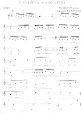 descargar la partitura para acordeón MI DULZURA  (Ma douceur) en formato PDF