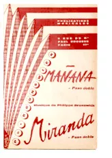 download the accordion score Manana in PDF format