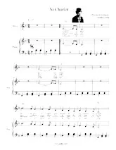 download the accordion score  Si Charlot in PDF format