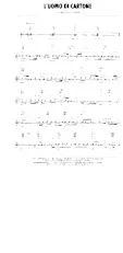 download the accordion score L'Uomo Di Cartone in PDF format