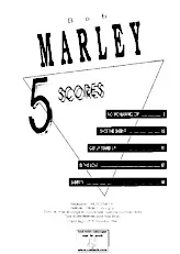 télécharger la partition d'accordéon BOB MARLEY 5 SCORES au format PDF