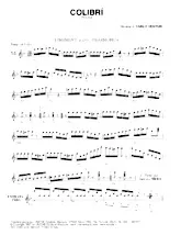télécharger la partition d'accordéon COLIBRI au format PDF