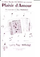 télécharger la partition d'accordéon Plaisir d'Amour au format PDF