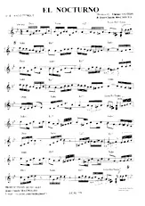 download the accordion score El nocturno in PDF format