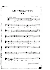 descargar la partitura para acordeón LE TURLUTUTU en formato PDF