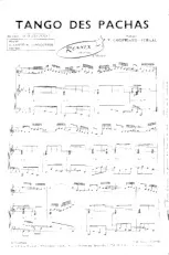 scarica la spartito per fisarmonica Tangos des Pachas in formato PDF