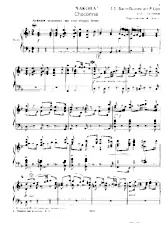 télécharger la partition d'accordéon Chaconna (Buzoni)(Arrangement : Friedrich Lips (Bayan) au format PDF