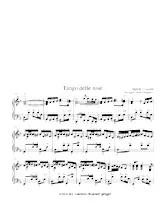 scarica la spartito per fisarmonica Tango delle rose in formato PDF