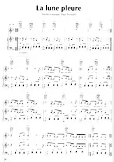 download the accordion score La lune pleure in PDF format