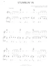 descargar la partitura para acordeón Stumblin' in en formato PDF