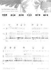 télécharger la partition d'accordéon La femme chocolat au format PDF