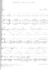 download the accordion score Passage des cyclones in PDF format