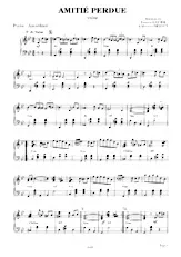 download the accordion score amitié perdue in PDF format