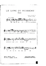 télécharger la partition d'accordéon LE LONG DU RUISSEAU au format PDF