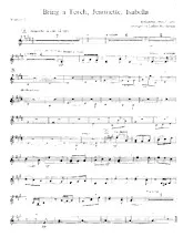 télécharger la partition d'accordéon Bring a Torch Jeannette Isabella / Traditionale French Carol / Canadian Brass - Parties Cuivres / Transcribed By : Harry B. Herforth  / au format PDF