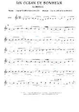 descargar la partitura para acordeón Un Océan de bonheur  ( Slow rock ) en formato PDF