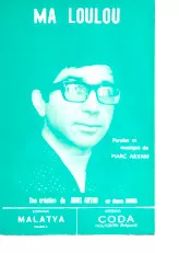 download the accordion score Ma loulou in PDF format