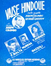 download the accordion score VALSE HINDOUE in PDF format