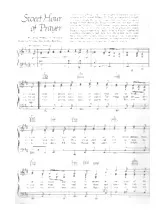 scarica la spartito per fisarmonica Sweet hour of prayer in formato PDF