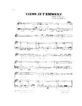download the accordion score Viens je t'emmène in PDF format