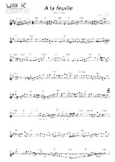 download the accordion score A la FEUILLE in PDF format