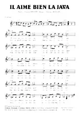 download the accordion score IL AIME BIEN LA JAVA in PDF format