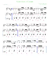 télécharger la partition d'accordéon Avant-deux à Coutant au format PDF