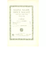 scarica la spartito per fisarmonica Silent night, holy night (Stille nacht, heilige nacht) in formato PDF