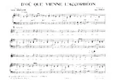 download the accordion score D'où que vienne l'accordéon in PDF format