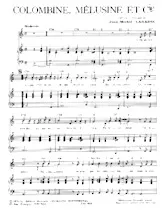 download the accordion score Colombine, Mélusine & Cie in PDF format