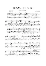 download the accordion score Les roses du sud  in PDF format