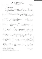download the accordion score La montaña in PDF format