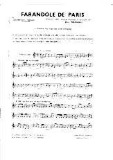 descargar la partitura para acordeón Farandole de Paris en formato PDF