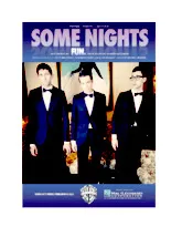 download the accordion score Some nights in PDF format