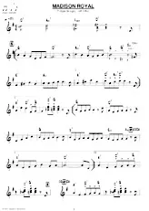 download the accordion score MADISON ROYAL in PDF format