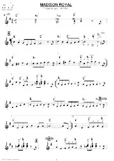 descargar la partitura para acordeón MADISON ROYAL en formato PDF