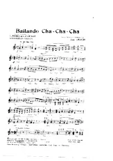 télécharger la partition d'accordéon BAILANDO CHA CHA CHA au format PDF