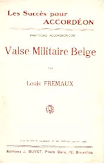 descargar la partitura para acordeón Valse militaire Belge en formato PDF