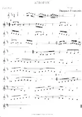 download the accordion score Aérofox in PDF format