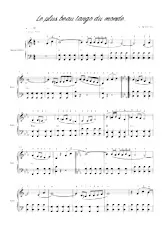 download the accordion score Le plus beau tango du monde in PDF format