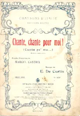 download the accordion score Chante, chante pour moi (Canta pe' me) in PDF format