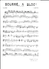 descargar la partitura para acordeón Bourré à bloc (Orchestation) en formato PDF
