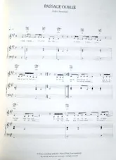 descargar la partitura para acordeón PASSAGE OUBLIE en formato PDF