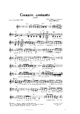 download the accordion score Corazon contento in PDF format