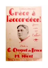 download the accordion score Grâce à l'accordéon in PDF format