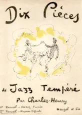 télécharger la partition d'accordéon DIX PIÈCES DE JAZZ TEMPÉRÉ POUR PIANO - 2ème recueil  au format PDF